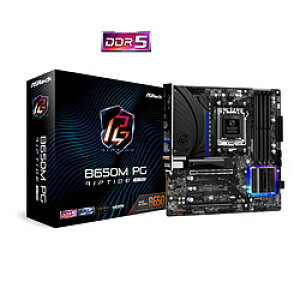 ASRock(AXbN) }U[{[h B650M PG Riptide WIFI mMicroATX /Socket AM5n B650MPGRIPTIDEWIFI [Us]