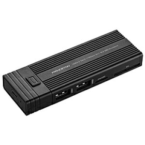 PRINCETON(vXg) PRD-PSZEROU SSDP[X USB-C{USB-Aڑ J[hXbgx2 / USB-Ax2 (Chrome/Android/Mac/Windows11Ή) ubN mM.2Ή /NVMe /1n PRD-PSZEROU [Us]
