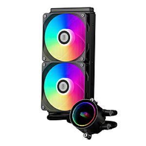 PCCOOLER CPUN[[ 120mmt@x2 [LGA115X/1200/1700/1851/20XXEAM4/AM5] DA120 ARGB Black ubN DA240-ARGB-BK DA240ARGBBK
