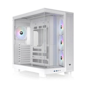 Thermaltake PC�P�[�X [ATX /Micro ATX /Mini-ITX] View 380 XL TG ARGB Snow �z���C�g CA-11E-00M6WN-00 CA11E00M6WN00