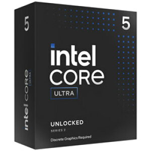 intel(�C���e��) Core Ultra5-245KF�m�O���t�B�b�N�X�񓋍ځnBX80768245KF BX80768245KF [�U���s��] [����s��]