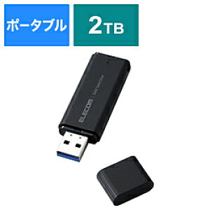 ELECOM(GR) ESD-EMC2000GBK OtSSD USB-Aڑ PS5/PS4A^Ή(Mac/Windows11Ή) ubN m2TB /|[^u^n ESDEMC2000GBK y864z