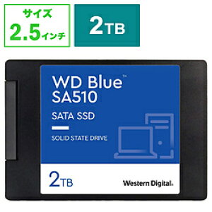 Western Digital SSD SATAڑ WD Blue SA510 WDS200T3B0A m2TB /2.5C`n WDS200T3B0A