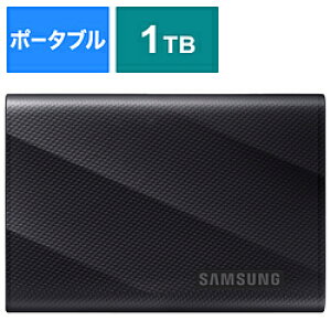 SAMSUNG(TX) MU-PG1T0B-IT OtSSD USB-C{USB-Aڑ Portable SSD T9(Android/Mac/Win) m1TB /|[^u^n MUPG1T0BIT y864z