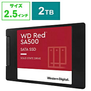Western Digital SSD SATAڑ WD Red SA500 NAS WDS200T2R0A m2TB /2.5C`n WDS200T2R0A