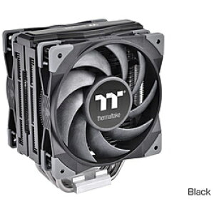 Thermaltake CPU�N�[���[ TOUGHAIR 510 CL-P075-AL12BL-A 120mm�t�@��x2 [LGA1700/1200/1156/1155/1151/1150�EAM4/AM3+/AM3/AM2+/AM2/FM2/FM1] CLP075AL12BLA