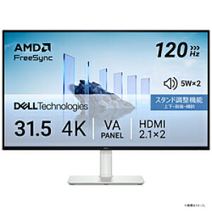 DELL(f) PCj^[ SV[Y Vo[ S3225QS-R m31.5^ /4K(3840×2160j /Ch /75Hzn S3225QSR