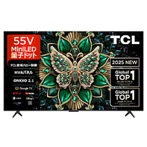 TCL(eB[V[G) ʎqhbg4Kter C6KV[Y 55C6K m55V^ /BluetoothΉ /4KΉ /BSECS 4K`[i[ /YouTubeΉn 55C6K y͂wsz
