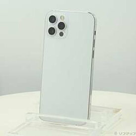 【中古】Apple(アップル) iPhone12 Pro 128GB シルバー MGM63J／A SoftBank【291-ud】