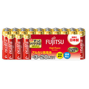 FUJITSU(xmʁj LR 6FH(20S)@AJdr@P3`@1.5V LR6F@HighPower /20pbN LR6FH20S