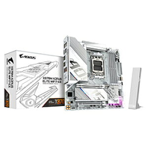 GIGABYTE(MKoCg) }U[{[h(Socket AM5) X870M AORUS ELITE WIFI7 ICE X870M A ELITE WF7 ICE mMicroATXn X870MELITEW7ICE