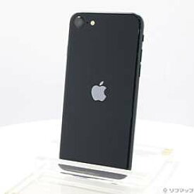 【中古】Apple(アップル) iPhone SE 第3世代 128GB ミッドナイト MMYF3J／A SIMフリー【291-ud】