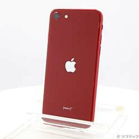 【中古】Apple(アップル) iPhone SE 第3世代 256GB プロダクトレッド MMYL3J／A SIMフリー【291-ud】
