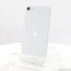 【中古】Apple(アップル) iPhone SE 第2世代 128GB ホワイト MXD12J／A SIMフリー【291-ud】