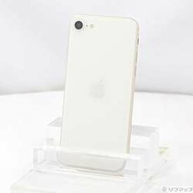 【中古】Apple(アップル) iPhone SE 第3世代 128GB スターライト MMYG3J／A SIMフリー【291-ud】