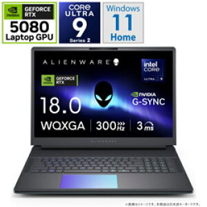 DELL(f) NAA108-FN Q[~Om[gp\R Alienware 18 Area-51(RTX 5080) Lbh eB[ m18.0^ /Windows11 Home /intel Core Ultra 9 /F32GB /SSDF1TB /{ŃL[{[h /2025Năfn NAA108FN