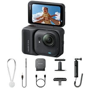 INSTA360(�C���X�^360) �A�N�V�����J���� Insta360 GO Ultra �N���G�C�^�[�o���h�� �~�b�h�i�C�g�u���b�N CINSABEA-GOULTRA06 �m4K�Ή� /�h���n CINSABEAGOULTRA06