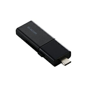 ELECOM(GR) USB (iPadOS/iOS/Mac/Windows11Ή) ubN MF-WSAU3256GBK m256GB /USB TypeA{USB TypeC /USB3.2 /XChn MFWSAU3256GBK