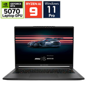 MSI(GGXAC) Stealth-A16-MercedesAMG-AI+A3XWGG-5065JP Q[~Om[gp\R [ؓT] Stealth A16 AI+ Mercedes-AMG Motorsport A3XW(RTX 5070) fUCiZiCgO[j STEALTHA16MAMG5065JP