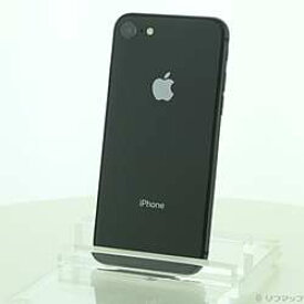 【中古】Apple(アップル) iPhone8 64GB スペースグレイ MQ782J／A SIMフリー【291-ud】
