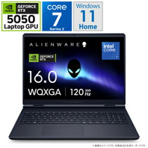 DELL(f) NA66-FNC Q[~Om[gp\R Alienware 16 Aurora(RTX 5050) C^[Xe[ CfBS m16.0^ /Windows11 Home /intel Core 7 /F16GB /SSDF1TB /{ŃL[{[h /2025N9fn NA