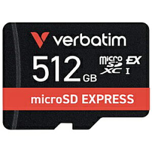 VERBATIMJAPAN microSD ExpressJ[h Nintendo Switch2 mF EXMXCN512GJRZV1 mClass10 /512GBn EXMXCN512GJRZV1