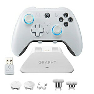 GRAPHT GRT076-WHT-ONE Q[pbh{[dhbNZbg CX / L Omni Plus with Charging Dock zCg mBluetoothEUSB /WindowsEAndroidEiOS /22{^n GRT076-WHT-ONE