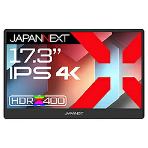 JAPANNEXT USB-C�ڑ� ���o�C�����j�^�[ JN-MD-IPS173U �m17.3�^ /4K(3840×2160�j /���C�h /60Hz�n JNMDIPS173U