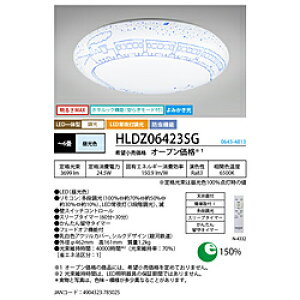 �z�^���N�X LED�V�[�����O���C�g �m6�� /�����F /�����R���t���n HLDZ06423SG