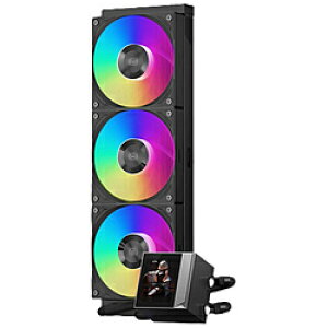 PCCOOLER ����CPU�N�[���[ 120mm�t�@��x3 [LGA115X/1200/1700/1851�EAM4/AM5] DC360 PRO ARGB Display �u���b�N DC360-ARGB-BK DC360ARGBBK �ysof001�z [�U���s��] [����s��]