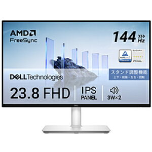 DELL(�f��) PC���j�^�[ Dell 24 Plus �z���C�g S2425HSM-R �m23.8�^ /�t��HD(1920×1080) /���C�h /144Hz�n S2425HSMR