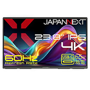 JAPANNEXT USB-Cڑ oCj^[ JN-MD-IPS238U-C6 m23.8^ /4K(3840×2160j /Ch /60Hzn JNMDIPS238UC6