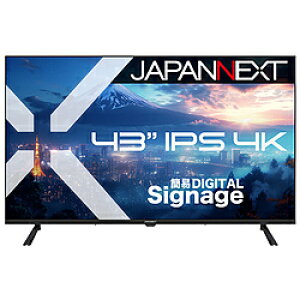 JAPANNEXT PCj^[ 2Nۏ JN-IPS43U-M m43^ /4K(3840×2160j /Ch /60Hzn JNIPS43UM