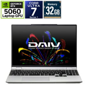 mouse(�}�E�X�R���s���[�^) �m�[�g�p�\�R�� DAIV S5I7G60BC22U1H �m15.3�^ /Windows11 Home /intel Core Ultra 7 /�������F32GB /SSD�F2TB /���{��ŃL�[�{�[�h�n S5I7G60BC22U1H