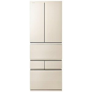 TOSHIBA(����) �①�� VEGETA�i�x�W�[�^�jFZ�V���[�Y �O���C���A�C�{���[ GR-A510FZ(UC) �m65cm /508L /6�h�A /�ω��J���^�C�v�n�y��{�ݒu�����Z�b�g�z GRA510FZUC �y���͂������w��s�z