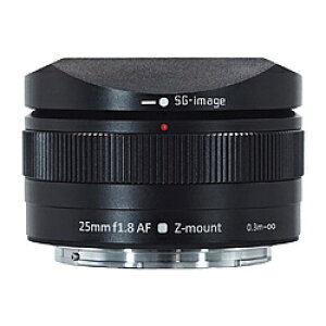 SG-image SG-image AF 25mm F1.8 �j�R��Z�}�E���g APS-C �u���b�N �m�j�R��Z /�P�œ_�����Y�n SGAF25mmF1.8ZCB [����s��]