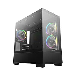 DEEPCOOL PC�P�[�X [Micro ATX /Mini-ITX] CG380 3F �u���b�N R-CG380-BKAGM3-G RCG380BKAGM3G