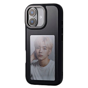 ELECOM(�G���R��) iPhone 17 �w�ʃf�B�X�v���C�P�[�X ���Z�փG �ϏՌ� PM-A25AEINK01BK PMA25AEINK01BK