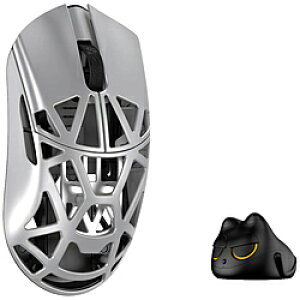 KIBU �Q�[�~���O�}�E�X Beast X Mini Pro -Solid Sides �T�C�h���Ȃ�- Silver WL-BXMINIPRO-SIL-O-1 �m���w�� /�L���^����(���C�����X) /5�{�^�� /USB�n WL-BXMINIPRO-SIL-O-1