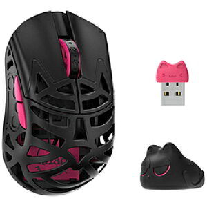 KIBU �Q�[�~���O�}�E�X -Beast Miao- Black WL-BMIAO-BLK-O �m���w�� /�L���^����(���C�����X) /5�{�^�� /USB�n WL-BMIAO-BLK-O