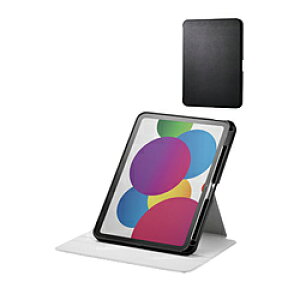 ELECOM(�G���R��) 11�C���` iPad�iA16�j�A10.9�C���` iPad�i��10����j�p �t���b�v�P�[�X 360�x��] 2�A���O�� �X���[�v�Ή� �t���b�v���E�Ή� �u���b�N TB-A25RMG360BK TBA25RMG360BK [�U���s��]