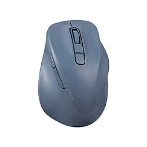 ELECOM(�G���R��) �}�E�X EX-G L�T�C�Y �R��(Chrome/Android/iPadOS/iOS/Mac/Windows11�Ή�) �u���[ M-XGL30BBSKCBU �mBlueLED /����(���C�����X) /5�{�^�� /Bluetooth�n MXGL30BBSKCBU