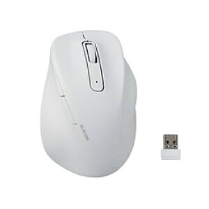 ELECOM(�G���R��) �}�E�X EX-G L�T�C�Y �R��(Chrome/Mac/Windows11�Ή�) �z���C�g M-XGL30DBSKCWH �mBlueLED /����(���C�����X) /5�{�^�� /USB�n MXGL30DBSKCWH