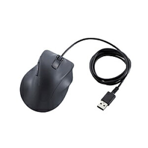 ELECOM(�G���R��) �}�E�X EX-G S�T�C�Y �R��(Chrome/Mac/Windows11�Ή�) �u���b�N M-XGS30UBSKCBK �mBlueLED /�L�� /5�{�^�� /USB�n MXGS30UBSKCBK