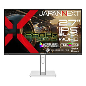 JAPANNEXT JN-IPSB27G260Q-HSP �Q�[�~���O���j�^�[ �m27�^ /WQHD(2560×1440�j /���C�h /260Hz�n JNIPSB27G260QHSP