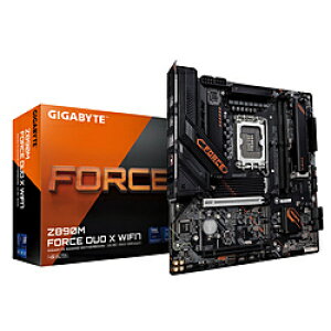 GIGABYTE(�M�K�o�C�g) �}�U�[�{�[�h(LGA1851) Z890M FORCE DUO X WIFI7 �mMicroATX�n Z890MFORCEDUOXWIFI7