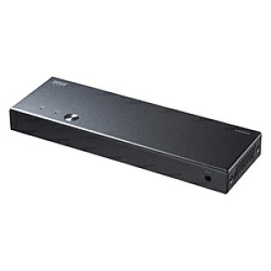 SANWA SUPPLY(�T�����T�v���C) �p�\�R���ؑ֊� [HDMI�f�B�X�v���C / USB�L�[�{�[�h�E�}�E�X] �f���A���f�B�X�v���C�Ή� (Mac/Windows11�Ή�) SW-KVM22HUUS �m2���� /1�o�� /4K�Ή� /�蓮�n SWKVM22HUUS