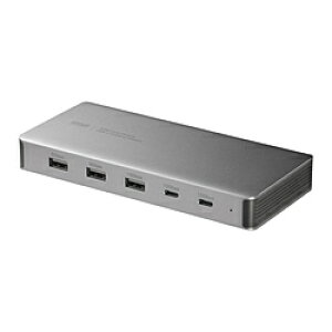 SANWA SUPPLY(�T�����T�v���C) �f���ϊ��A�_�v�^ [USB-C �I�X�����X HDMIx2 /USB-Ax5�{USB-Cx2�{USB-C���X(���d�p PD100W�Ή�)] 4K�Ή� USB-CVDK21 �m4K�n USBCVDK21