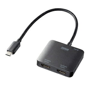 SANWA SUPPLY(�T�����T�v���C) �f���ϊ��A�_�v�^ [USB-C �I�X�����X HDMI /USB-C���X(���d�p PD100W�Ή�)] 4K�Ή� AD-ALCMST2HDPD �m4K�n ADALCMST2HDPD �y864�z
