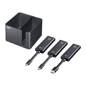 SANWA SUPPLY(�T�����T�v���C) 4K�Ή� ���C�����XHDMI �G�N�X�e���_�[�iType-C ���M�@2��E���[BOX�Z�b�g�j 60Hz�Ή� PC�ؑ� �ő�15m ���� �ő�20��܂ő��݉\ ���[�{�b�N�X�t�� VGA-EXWHD12CSET VGAEXWHD12CSET